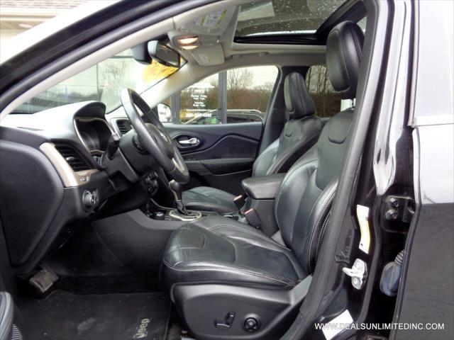 used 2015 Jeep Cherokee car, priced at $13,488