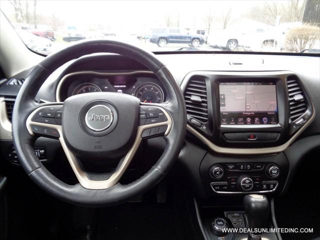 used 2015 Jeep Cherokee car, priced at $13,488