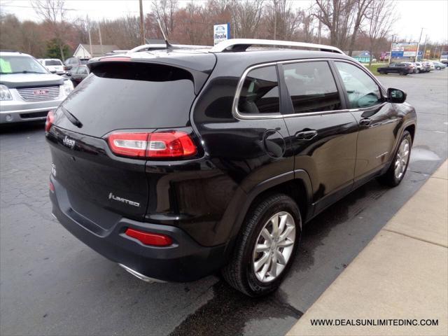 used 2015 Jeep Cherokee car, priced at $13,488