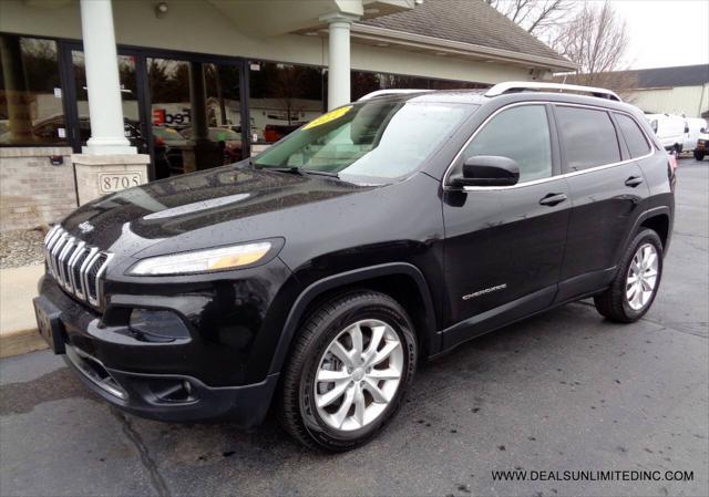 used 2015 Jeep Cherokee car, priced at $13,488