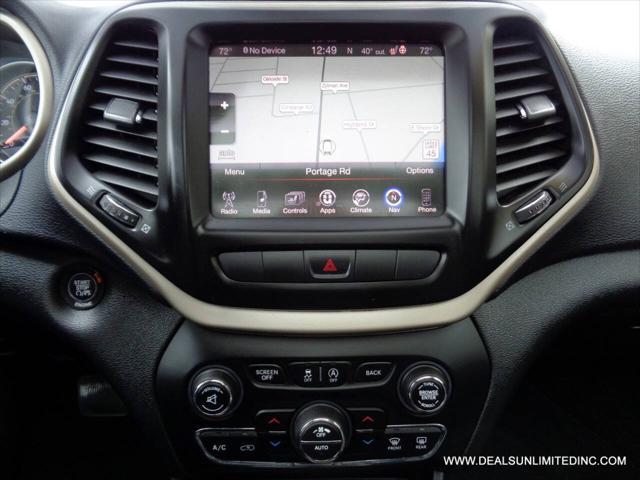 used 2015 Jeep Cherokee car, priced at $13,488