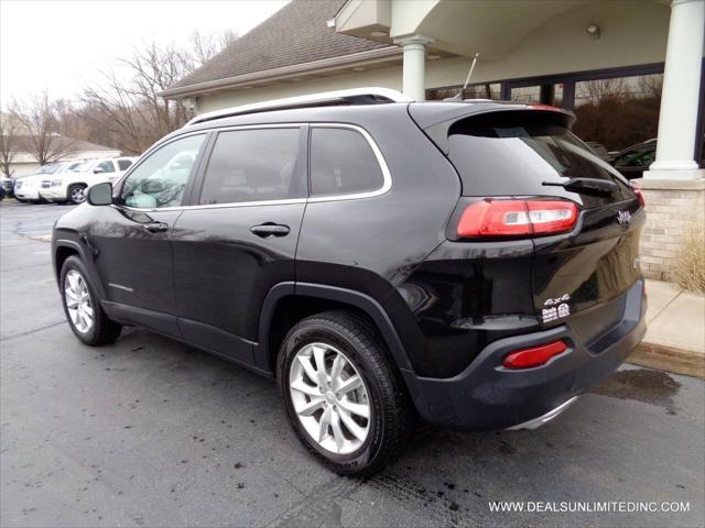 used 2015 Jeep Cherokee car, priced at $13,488