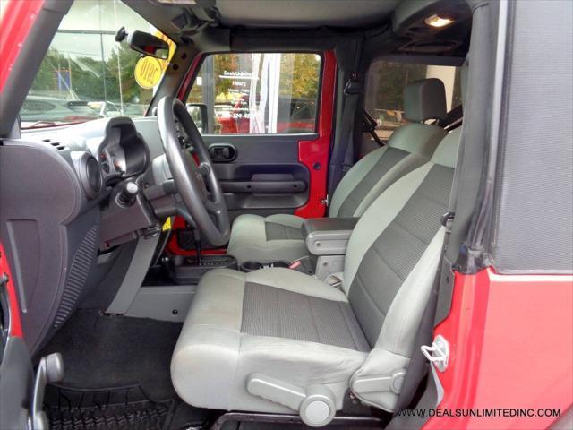 used 2010 Jeep Wrangler car, priced at $14,888