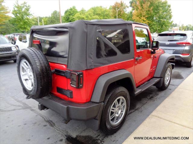 used 2010 Jeep Wrangler car, priced at $14,888