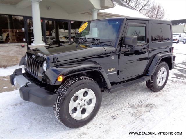 used 2015 Jeep Wrangler car, priced at $17,888