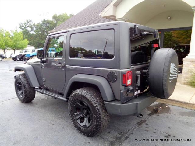 used 2016 Jeep Wrangler car, priced at $17,688