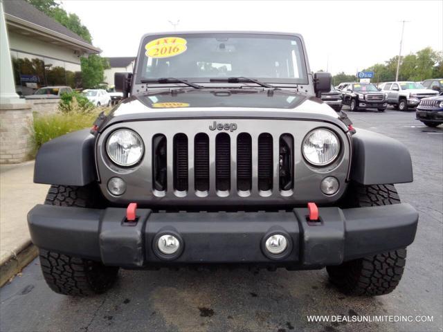 used 2016 Jeep Wrangler car, priced at $17,688