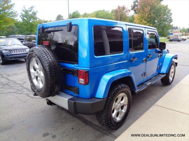 used 2015 Jeep Wrangler Unlimited car, priced at $19,995