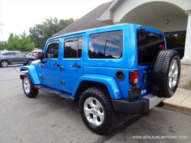 used 2015 Jeep Wrangler Unlimited car, priced at $19,995