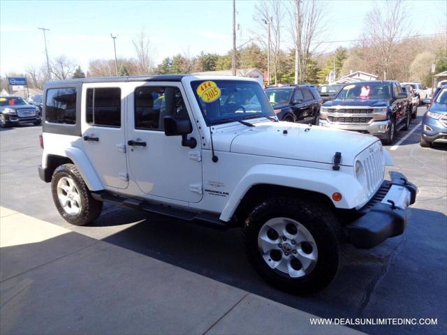 used 2015 Jeep Wrangler Unlimited car, priced at $16,995