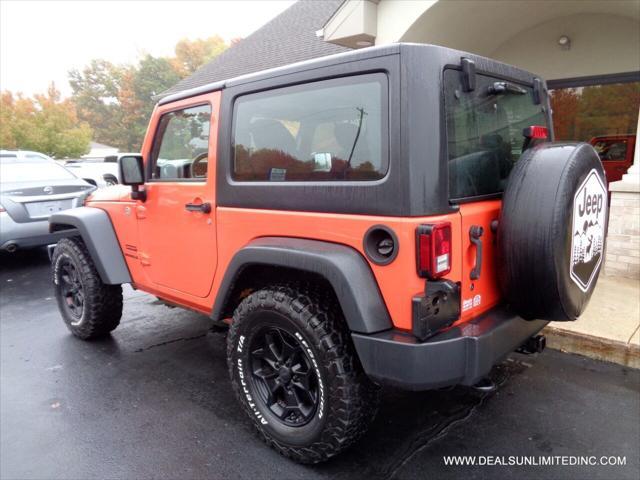 used 2015 Jeep Wrangler car, priced at $16,995