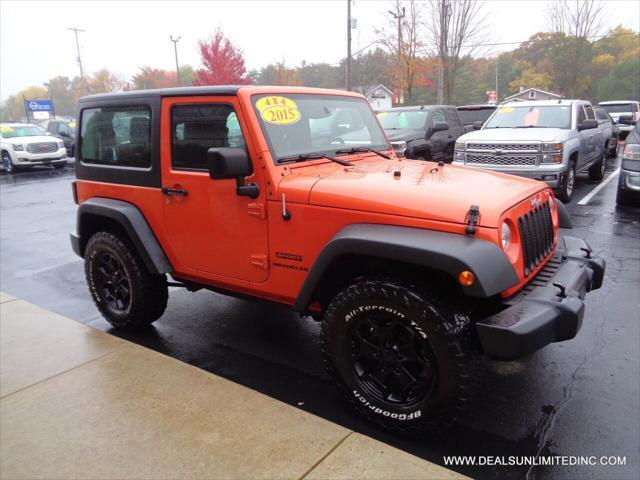 used 2015 Jeep Wrangler car, priced at $16,995