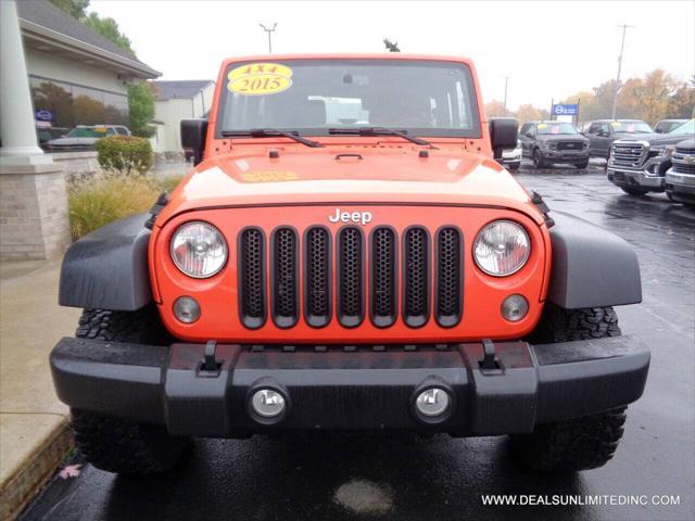 used 2015 Jeep Wrangler car, priced at $16,995