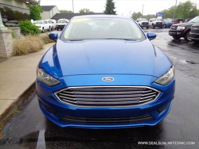 used 2017 Ford Fusion car, priced at $11,888