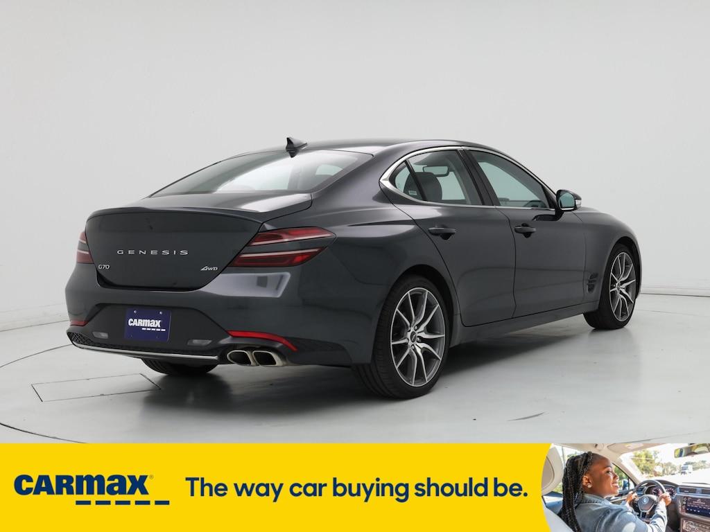 used 2023 Genesis G70 car, priced at $27,998