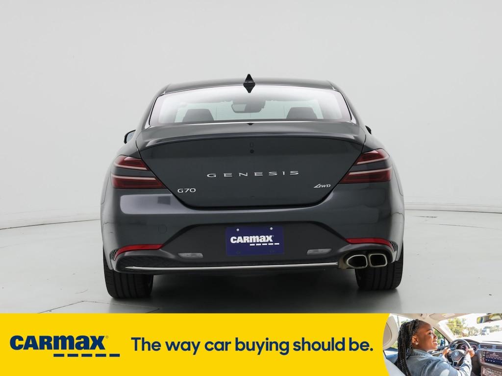 used 2023 Genesis G70 car, priced at $27,998