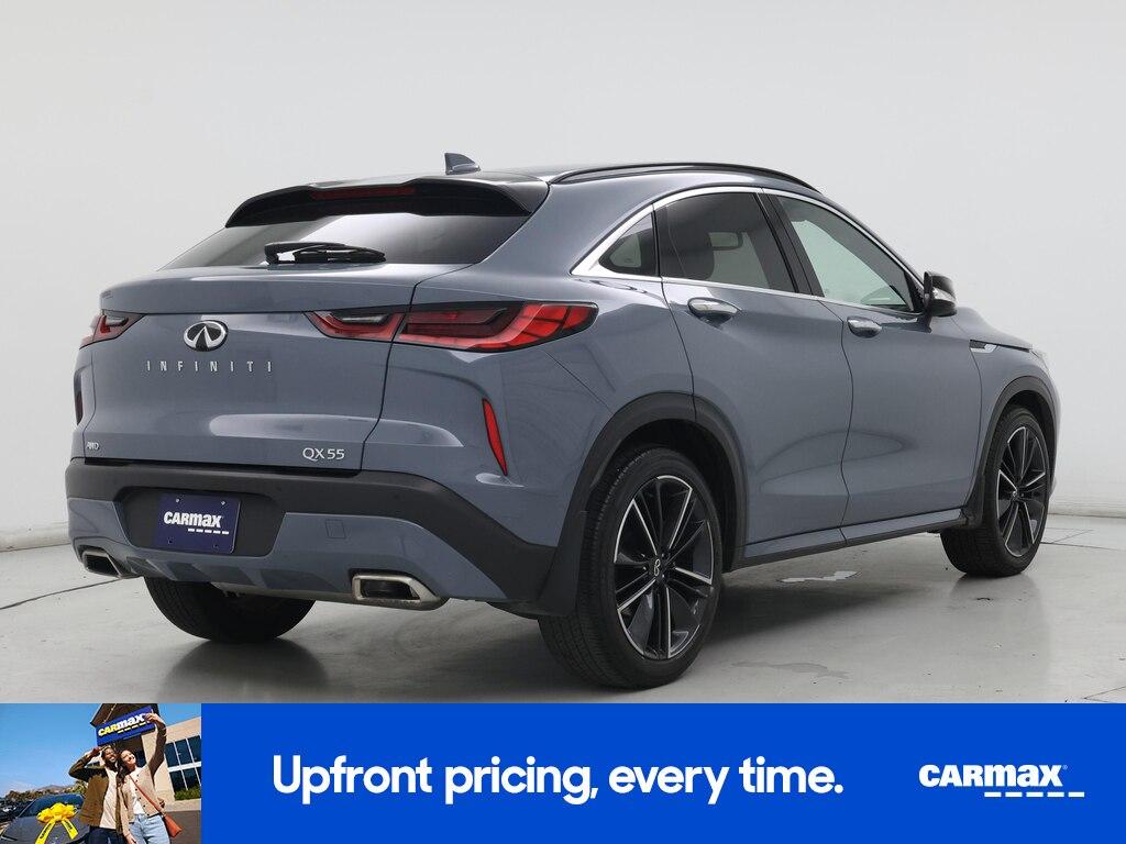used 2023 INFINITI QX55 car, priced at $34,998