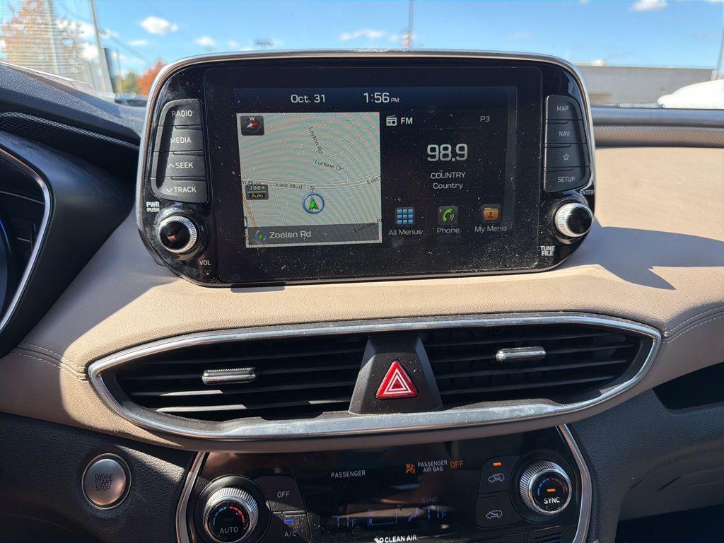 used 2019 Hyundai Santa Fe car, priced at $16,250