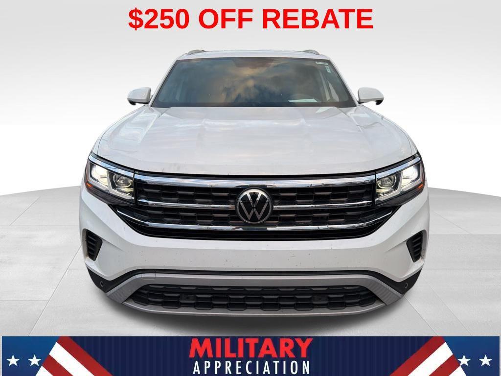 used 2021 Volkswagen Atlas Cross Sport car, priced at $19,900