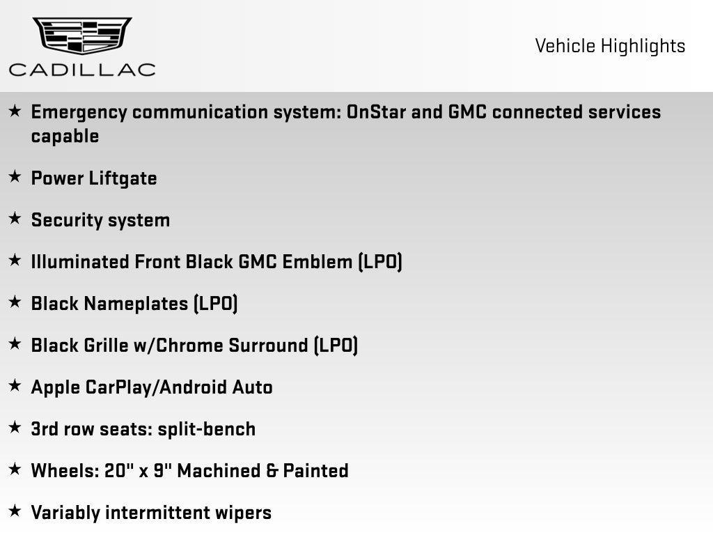 new 2026 GMC Yukon car, priced at $74,265