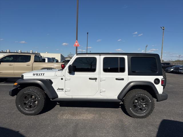 used 2023 Jeep Wrangler car, priced at $33,500