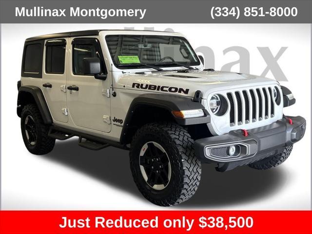 used 2022 Jeep Wrangler Unlimited car, priced at $38,500