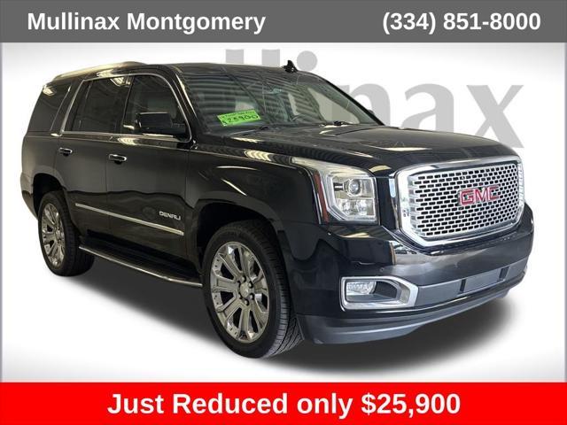 used 2017 GMC Yukon car, priced at $25,900