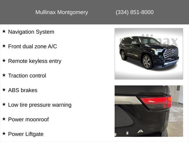 used 2024 Toyota Sequoia car, priced at $73,900