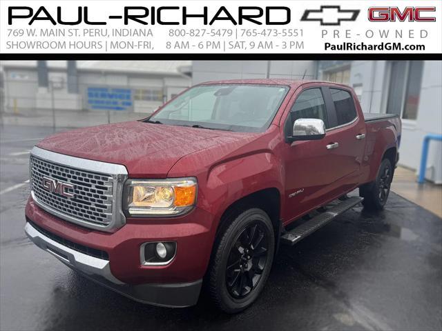 used 2018 GMC Canyon car, priced at $25,590