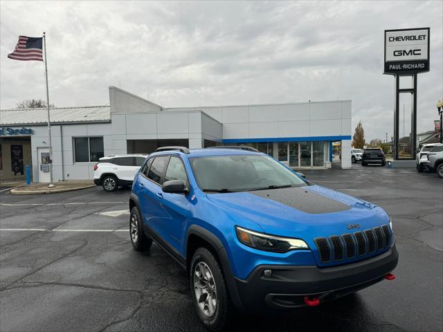 used 2021 Jeep Cherokee car, priced at $24,450