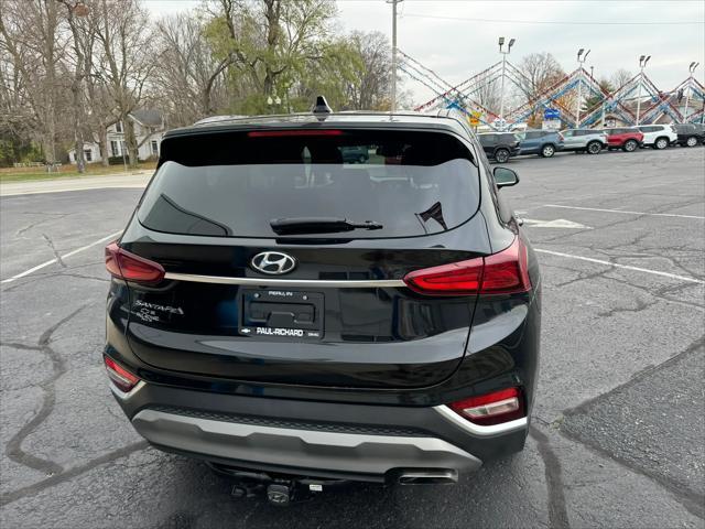 used 2020 Hyundai Santa Fe car, priced at $17,495