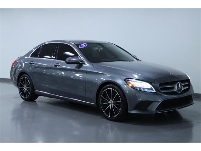 used 2019 Mercedes-Benz C-Class car, priced at $19,877