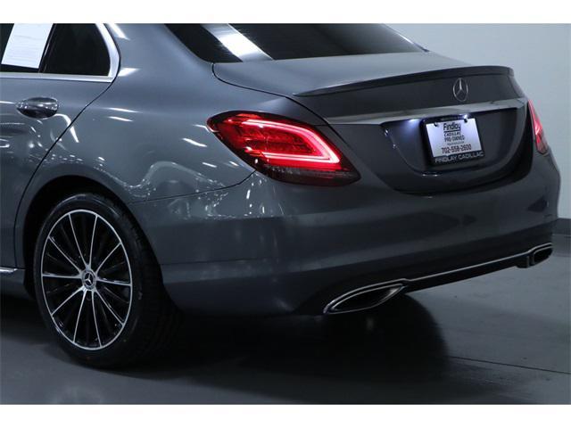 used 2019 Mercedes-Benz C-Class car, priced at $19,877