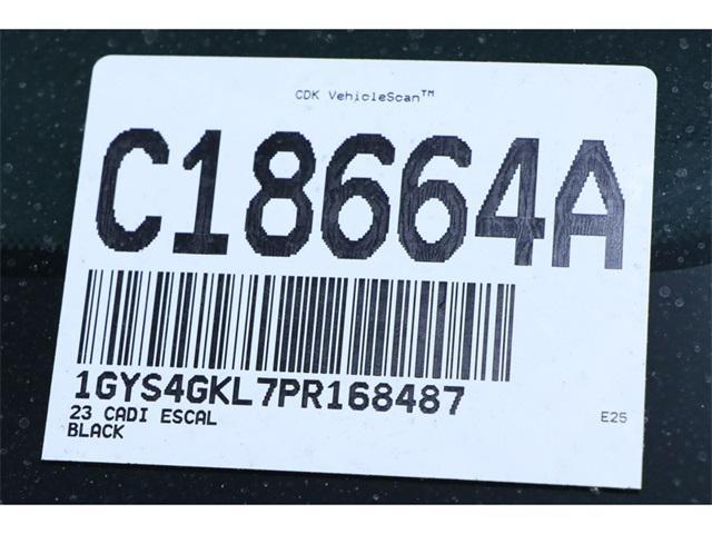 used 2023 Cadillac Escalade car, priced at $87,299