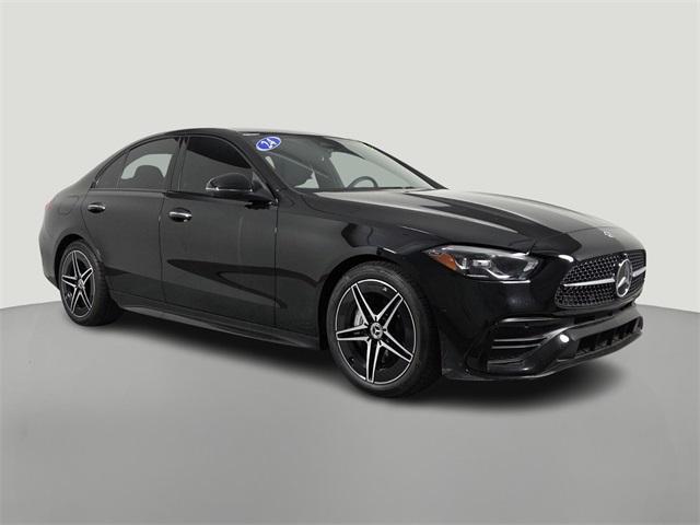 used 2024 Mercedes-Benz C-Class car, priced at $38,960