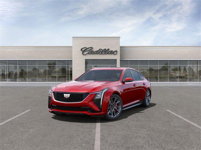 new 2025 Cadillac CT5 car, priced at $58,455