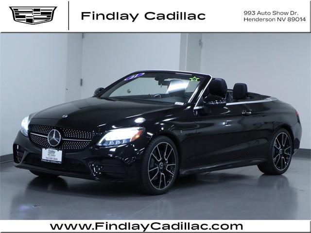 used 2021 Mercedes-Benz C-Class car, priced at $33,999