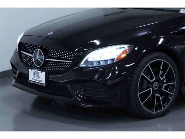 used 2021 Mercedes-Benz C-Class car, priced at $33,999