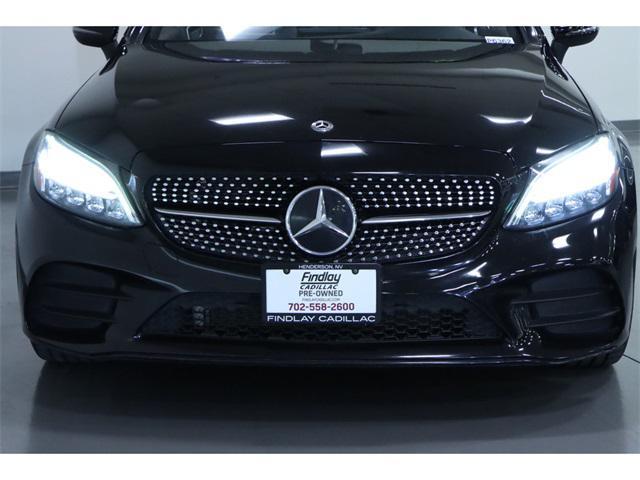 used 2021 Mercedes-Benz C-Class car, priced at $33,999