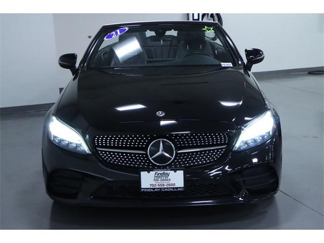 used 2021 Mercedes-Benz C-Class car, priced at $33,999