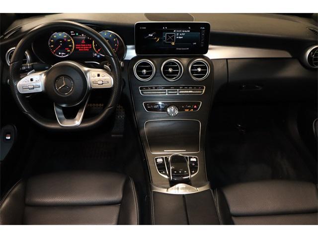 used 2021 Mercedes-Benz C-Class car, priced at $33,999