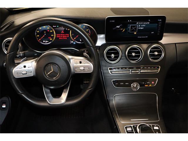 used 2021 Mercedes-Benz C-Class car, priced at $33,999