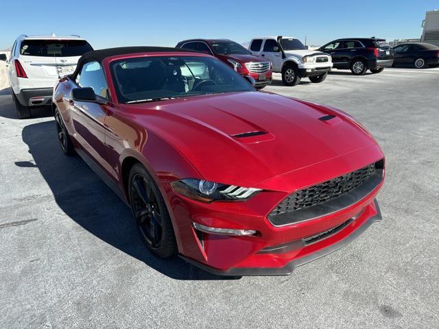 used 2021 Ford Mustang car, priced at $21,399