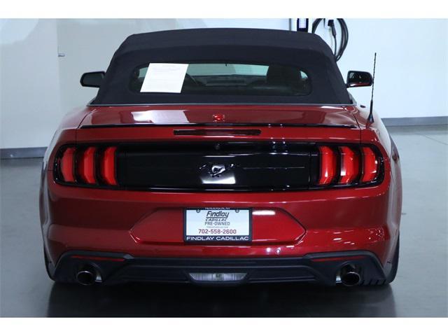 used 2021 Ford Mustang car, priced at $20,199