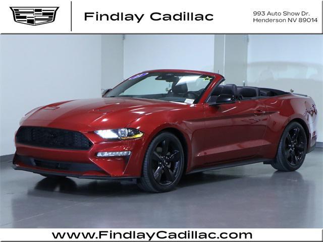 used 2021 Ford Mustang car, priced at $20,199