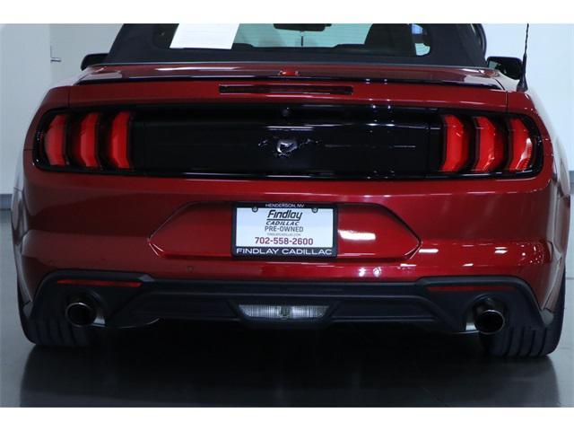 used 2021 Ford Mustang car, priced at $20,199