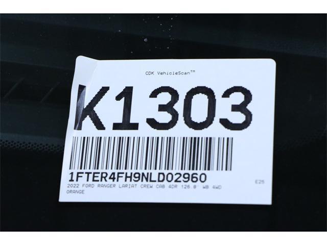 used 2022 Ford Ranger car, priced at $35,799