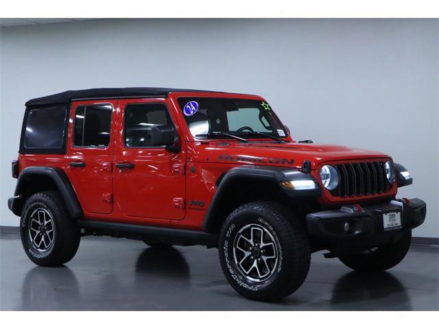 used 2024 Jeep Wrangler car, priced at $37,481