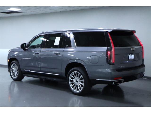 used 2021 Cadillac Escalade ESV car, priced at $59,683