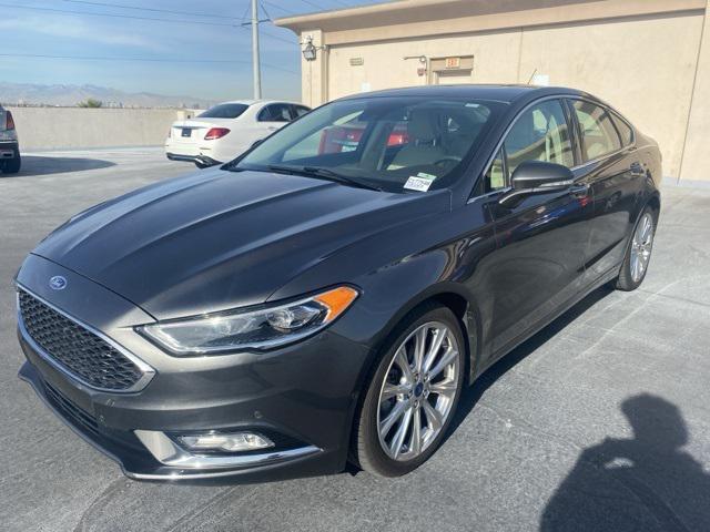 used 2017 Ford Fusion car, priced at $16,762